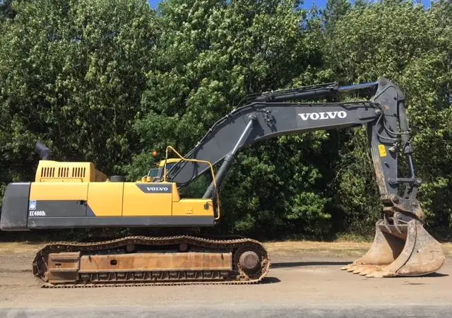 Гусеничный экскаватор Volvo EC480DL - фото № 20