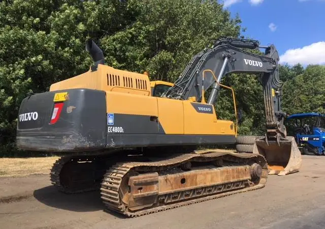Гусеничный экскаватор Volvo EC480DL - фото № 19