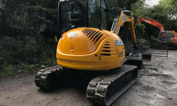 Мини-экскаватор JCB 8050. Мини-экскаватор б/у - фото № 2