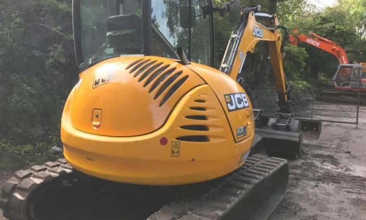 Мини-экскаватор JCB 8050. Мини-экскаватор б/у - фото № 7