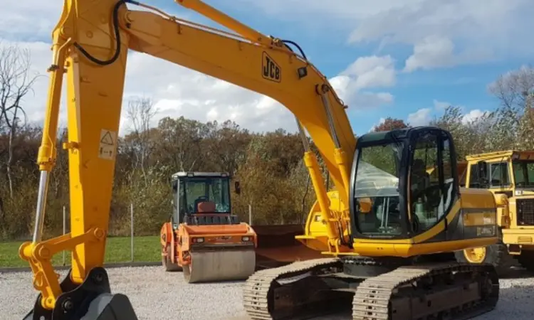 Гусеничный экскаватор JCB JS160 - фото № 1