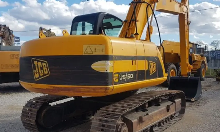 Гусеничный экскаватор JCB JS160 - фото № 5