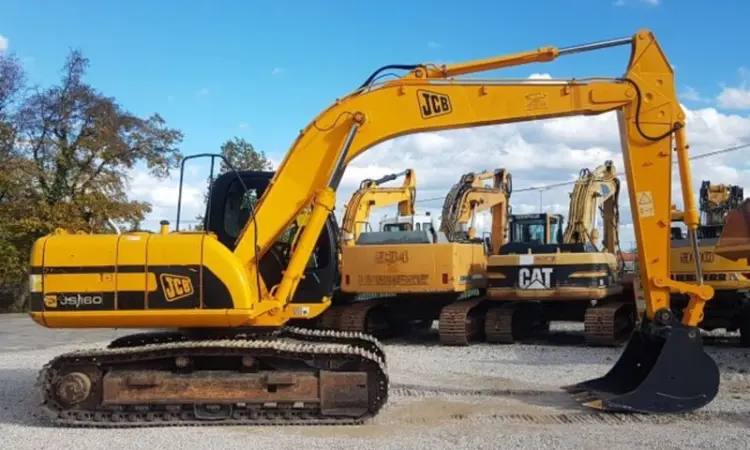 Гусеничный экскаватор JCB JS160 - фото № 8