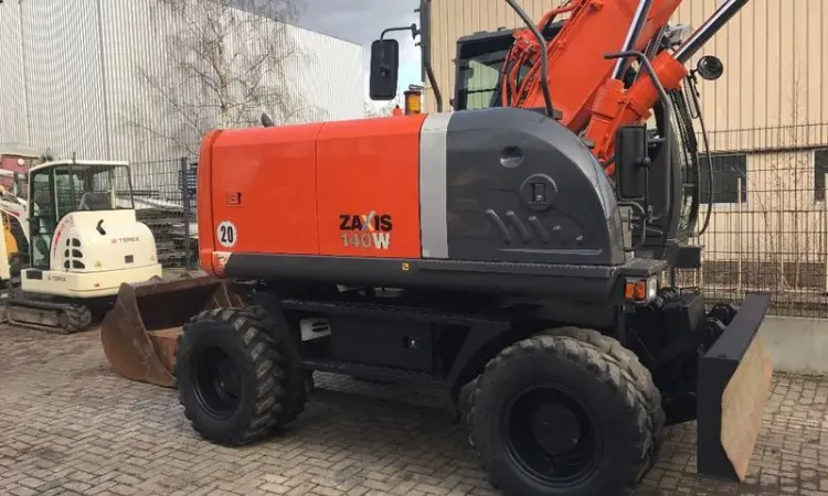 Колесный экскаватор Hitachi Zaxis 140 W - фото № 7