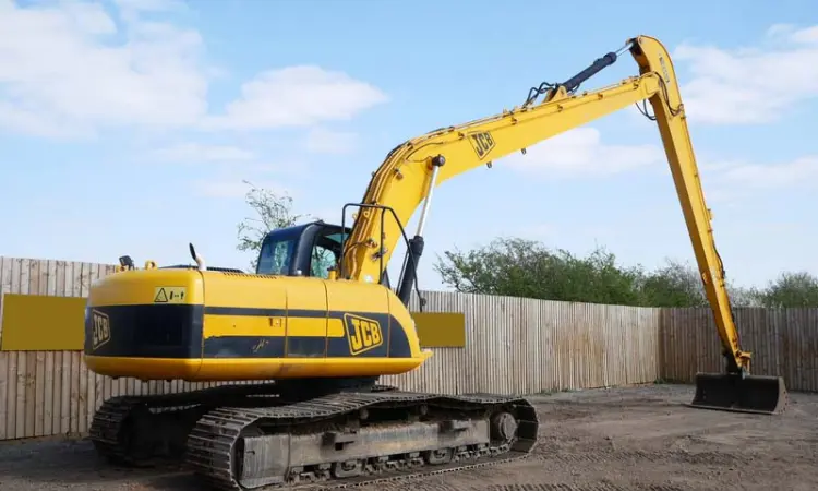 Гусеничный экскаватор JCB JS220LC Long reach - фото № 5