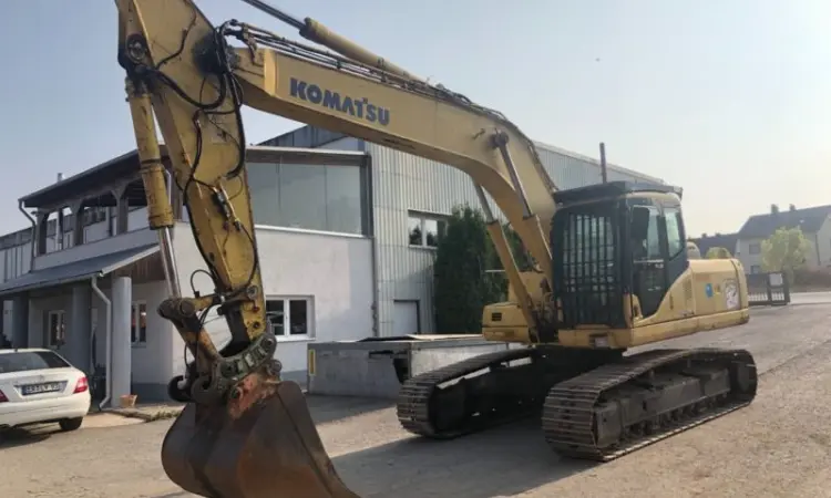 Гусеничный экскаватор Komatsu PC 240 - фото № 1