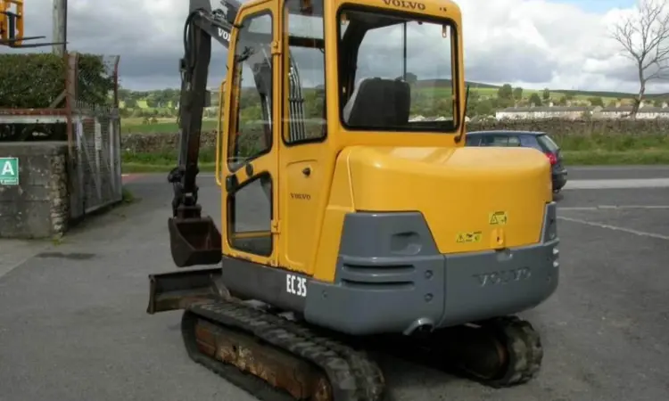 Мини экскаватор Volvo EC 35 - фото № 3