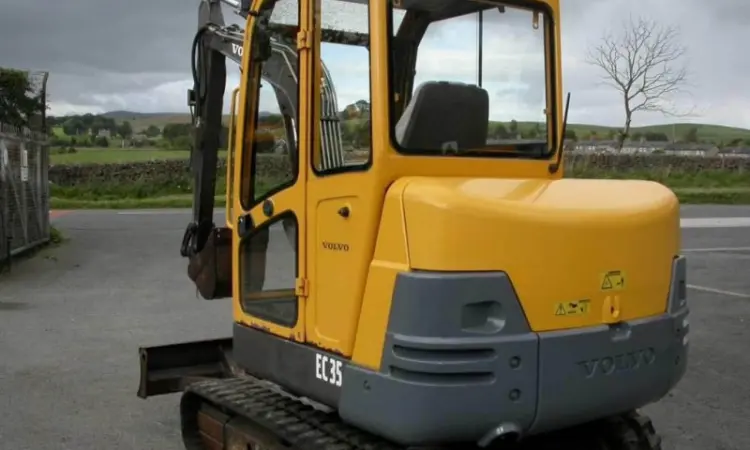 Мини экскаватор Volvo EC 35 - фото № 4
