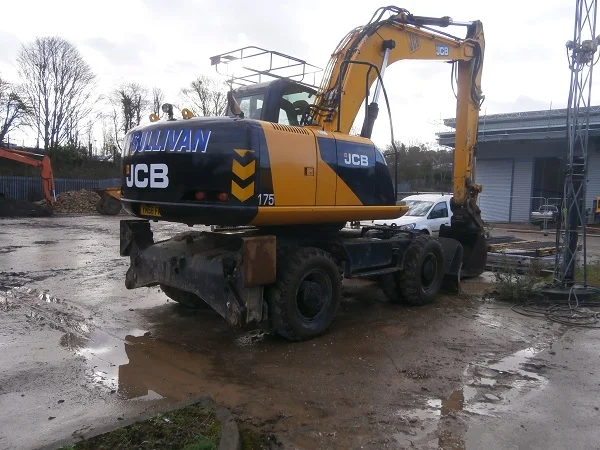 Колесный экскаватор JCB JS175W. В Украине не работал - фото № 4