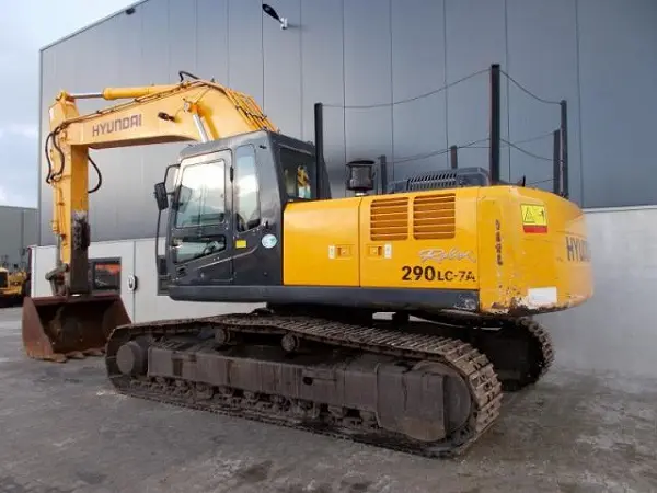 Гусеничный экскаватор Hyundai Robex 290LC-7 A - фото № 3