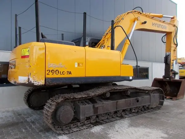 Гусеничный экскаватор Hyundai Robex 290LC-7 A - фото № 5