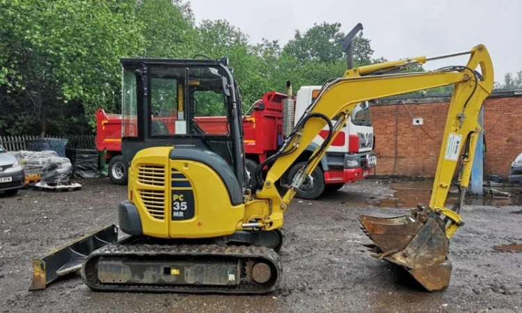 Мини-экскаватор Komatsu PC35MR - фото № 4