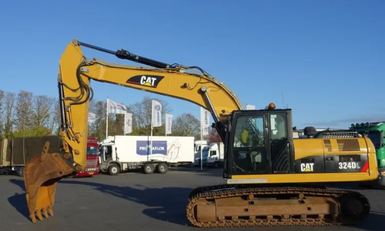 Гусеничный экскаватор CAT 324 DL - фото № 4