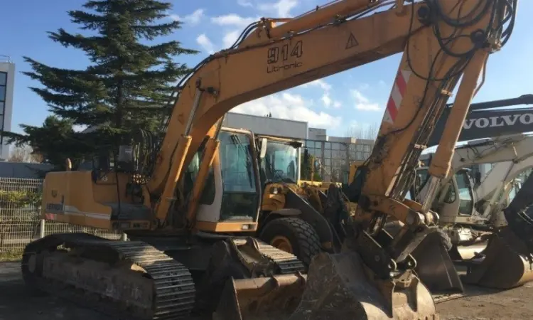Гусеничный экскаватор Liebherr R914HDSL - фото № 3