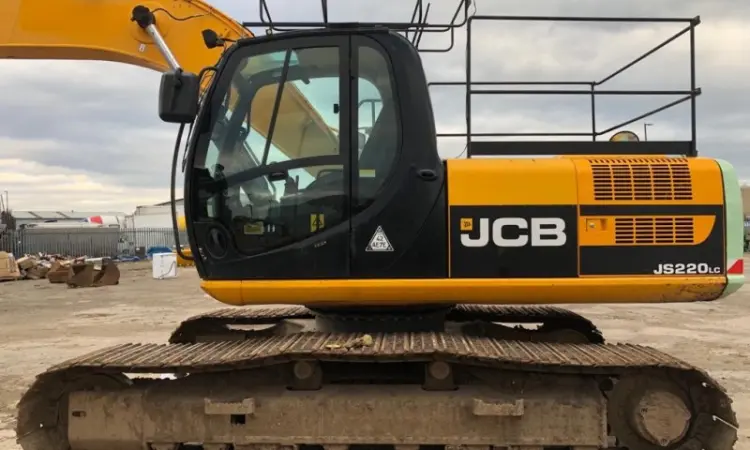 Гусеничный экскаватор JCB JS220 LC. Экскаватор JCB б/у - фото № 5