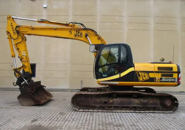 Гусеничный экскаватор JCB 220 - фото № 2