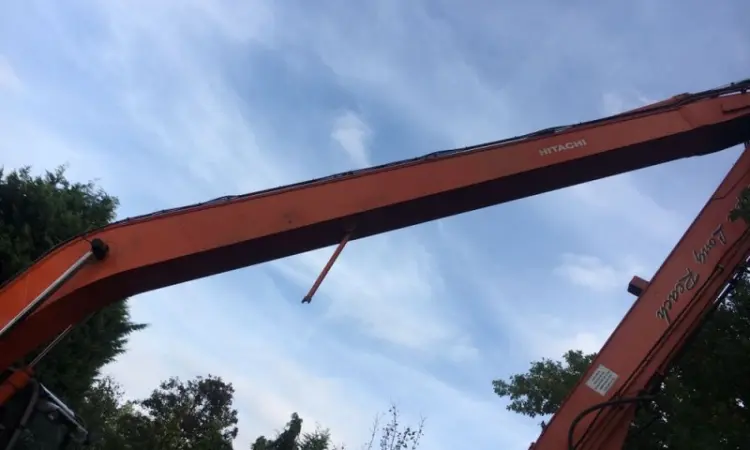 Гусеничный экскаватор Hitachi ZX250 Long Reach - фото № 5