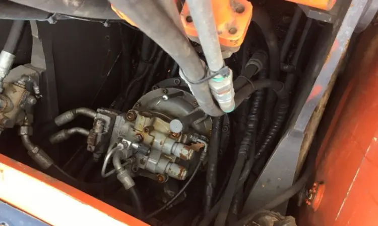 Гусеничный экскаватор Hitachi ZX250 Long Reach - фото № 7