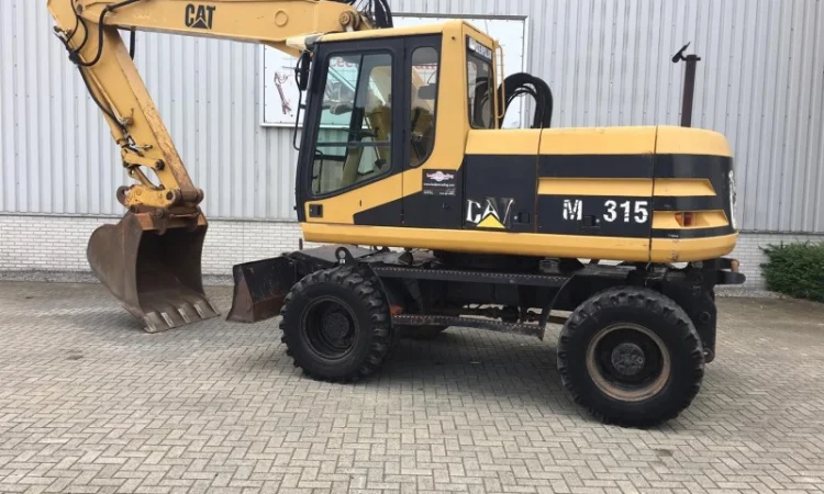 Колесный экскаватор Caterpillar M315 - фото № 1
