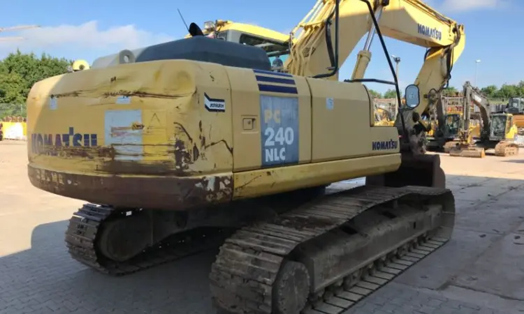 Гусеничный экскаватор Komatsu PC 240 NLC-7K - фото № 3