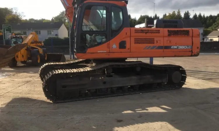 Гусеничный экскаватор DOOSAN DX 380LC-3 2013 года - фото № 17