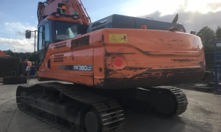 Гусеничный экскаватор DOOSAN DX 380LC-3 2013 года - фото № 14