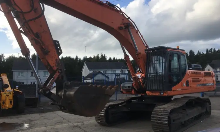 Гусеничный экскаватор DOOSAN DX 380LC-3 2013 года - фото № 12