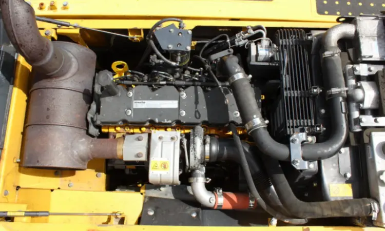Гусеничный экскаватор Komatsu PC 210 LC - фото № 8