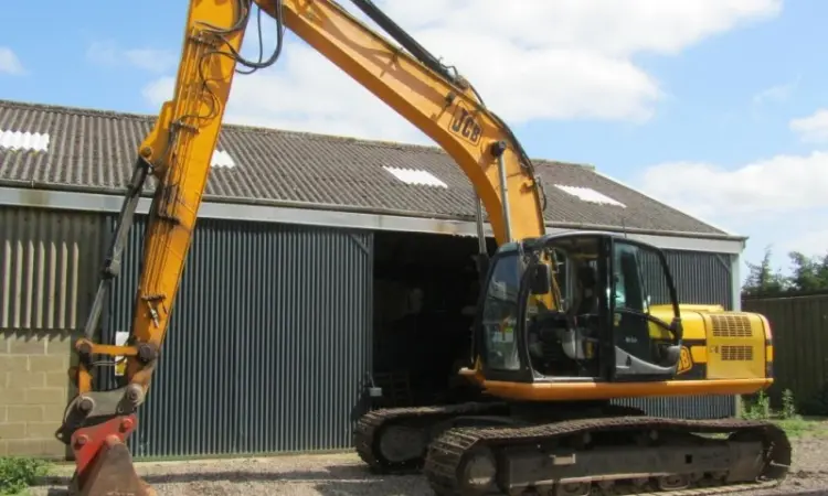 Гусеничный экскаватор JCB JS220LC - фото № 1