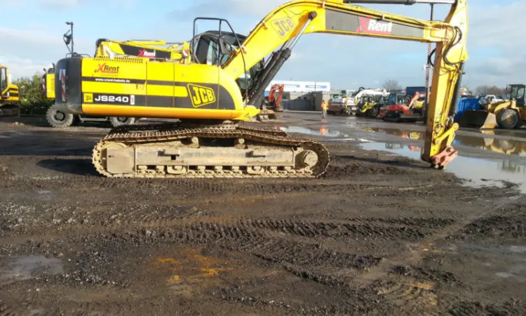 Гусеничный экскаватор JCB JS240LC - фото № 1