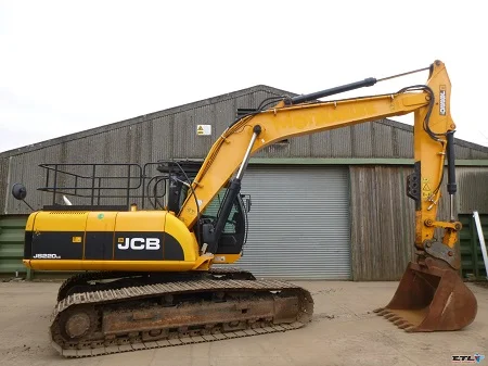 Гусеничный экскаватор JCB JS220 LC. Английская комплектация - фото № 2
