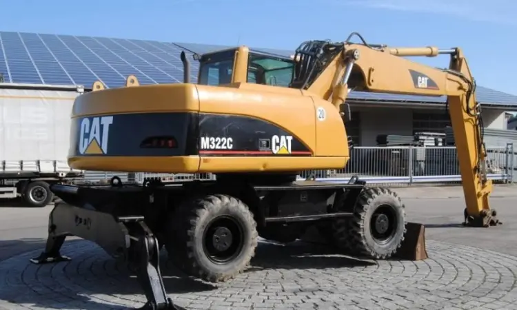 Колесный экскаватор CATERPILLAR M322С 2006 г - фото № 8