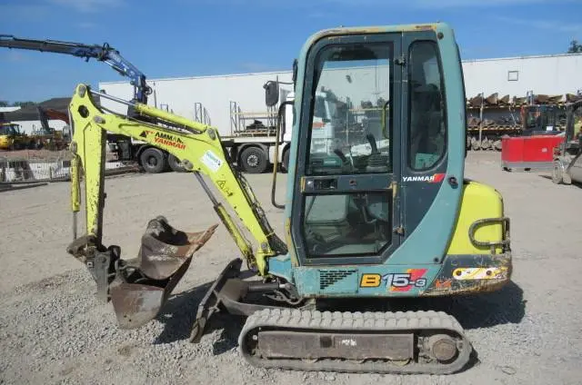 Мини экскаватор Yanmar B 15-3 EX - фото № 1