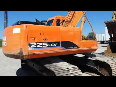Гусеничный экскаватор Daewoo 255 LC-V - фото № 1