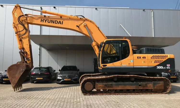 Гусеничный экскаватор Hyundai ROBEX 300 LC-9S - фото № 1