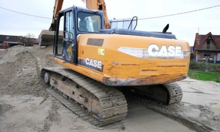 Гусеничный экскаватор Case CX210B - фото № 5