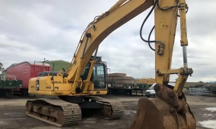 Гусеничный экскаватор Komatsu PC350LC-8 - фото № 1