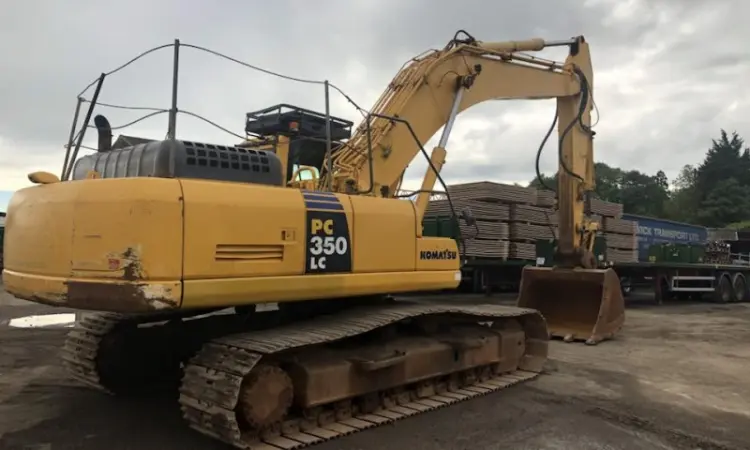 Гусеничный экскаватор Komatsu PC350LC-8 - фото № 2