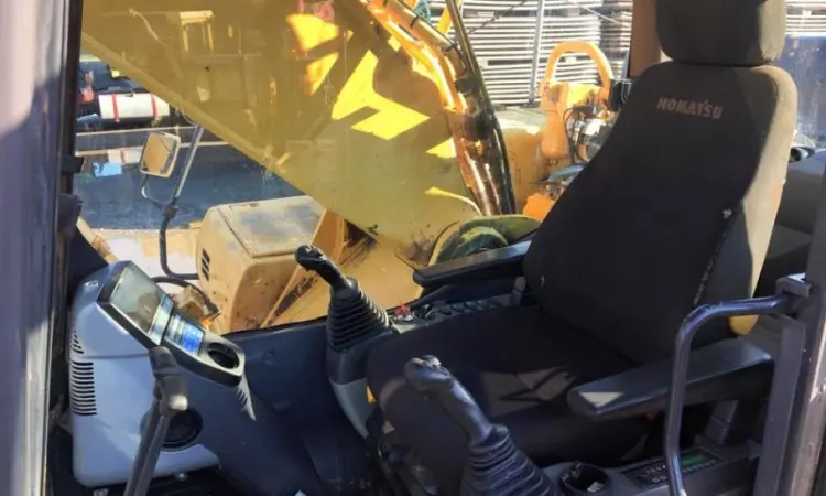 Гусеничный экскаватор Komatsu PC350LC-8 - фото № 4