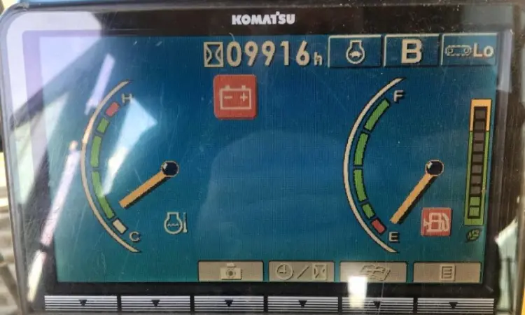Гусеничный экскаватор Komatsu PC350LC-8 - фото № 5