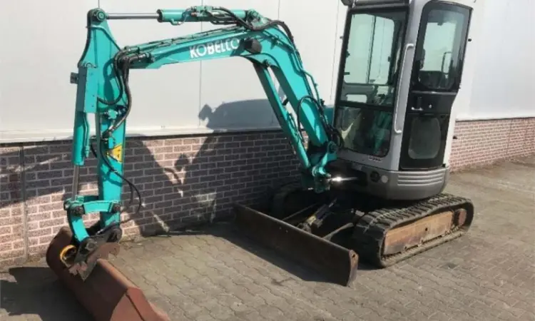 Мини-экскаватор Kobelco SK 25SR KRAAN - фото № 1
