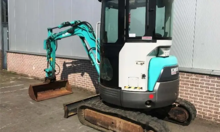 Мини-экскаватор Kobelco SK 25SR KRAAN - фото № 19