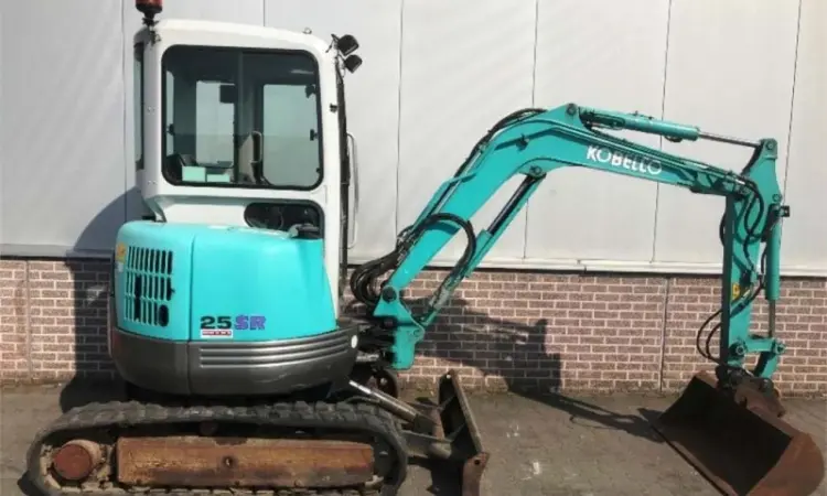 Мини-экскаватор Kobelco SK 25SR KRAAN - фото № 17