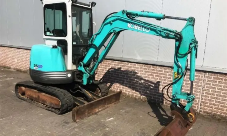 Мини-экскаватор Kobelco SK 25SR KRAAN - фото № 16