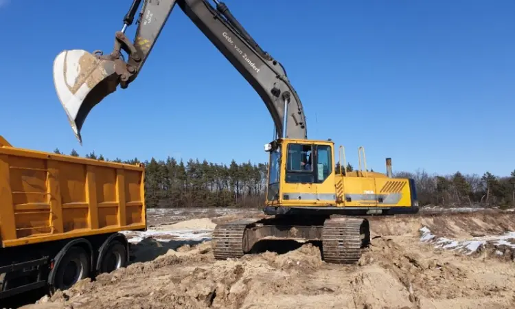 Гусеничный экскаватор Volvo EC 340 в наличии - фото № 1