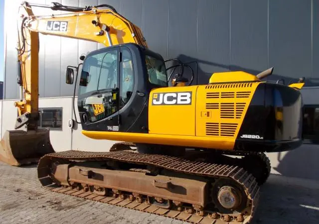 Гусеничный экскаватор JCB JS 220. Гусеничный экскаватор б/у - фото № 18