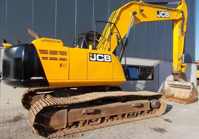 Гусеничный экскаватор JCB JS 220. Гусеничный экскаватор б/у - фото № 16