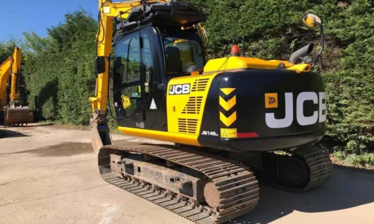 Гусеничный экскаватор JCB JS 145 LC. Экскаватор б/у - фото № 19