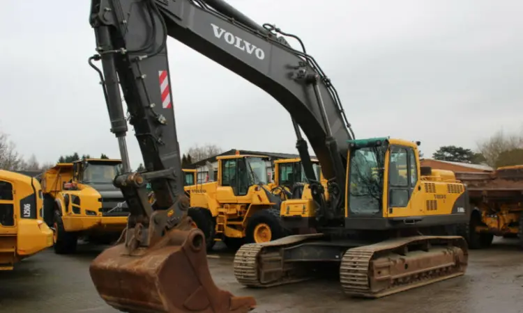 Гусеничный экскаватор Volvo EC 460 BLC. Экскаватор б/у - фото № 3
