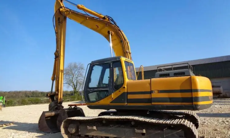 Гусеничный экскаватор JCB JS 200 Long Reach - фото № 15